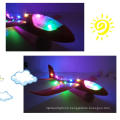 2019 New 48cm 4Modes Hand Throw Glider LED Light Aircraft Toy EVA Airplane Model Outdoor Sport Toys for Kids Gift